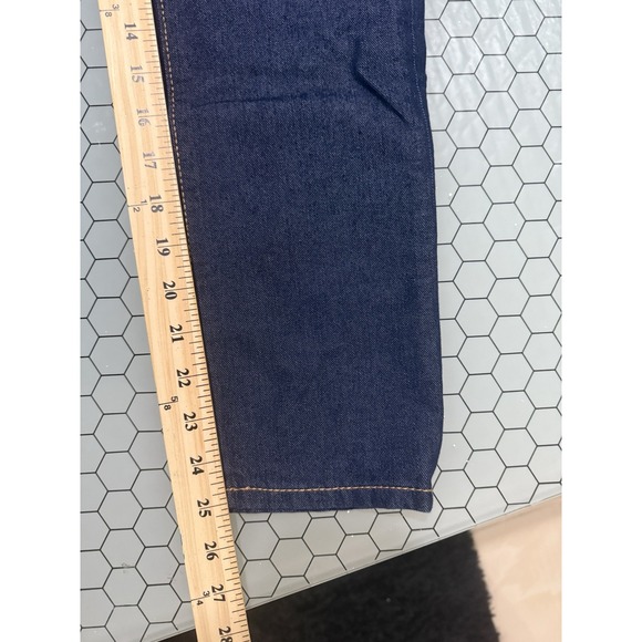 OLD NAVY WOMENS JUNIOR JEANS SIZE 10 SKINNY DARK WASH DENIM MID‎ RISE - Picture 7 of 8